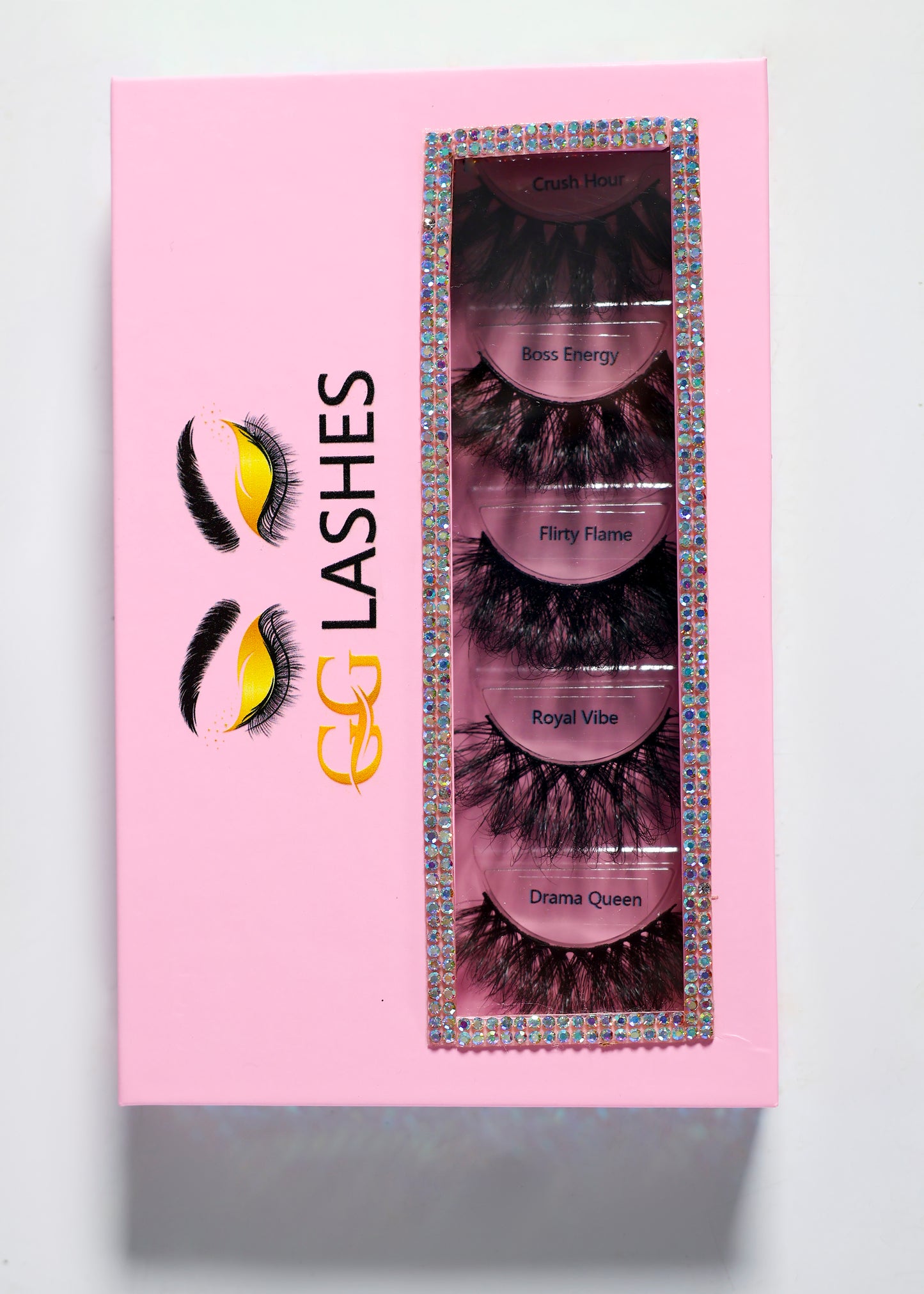 GG 25mm Real Mink Lash Book – 5 Pairs