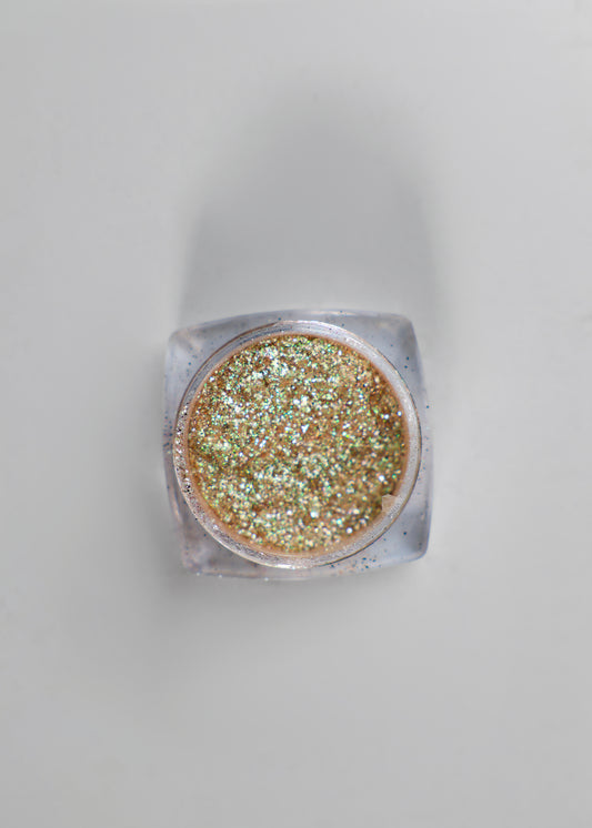 #12 Pink-tinted gold shimmer