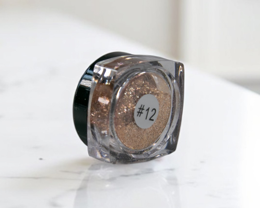#12  Pink-tinted gold shimmer